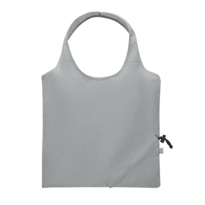 Grey - Back - MidOcean Carrie Foldable Shopper Bag