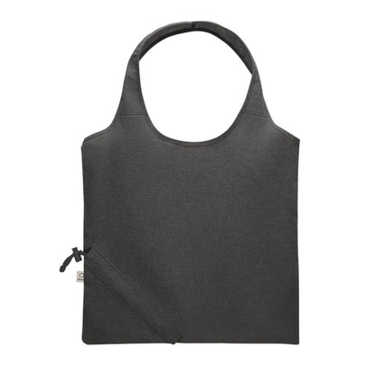 Black - Front - MidOcean Carrie Foldable Shopper Bag