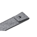 Grey - Lifestyle - MidOcean Cencil RPET Felt Pencil Case