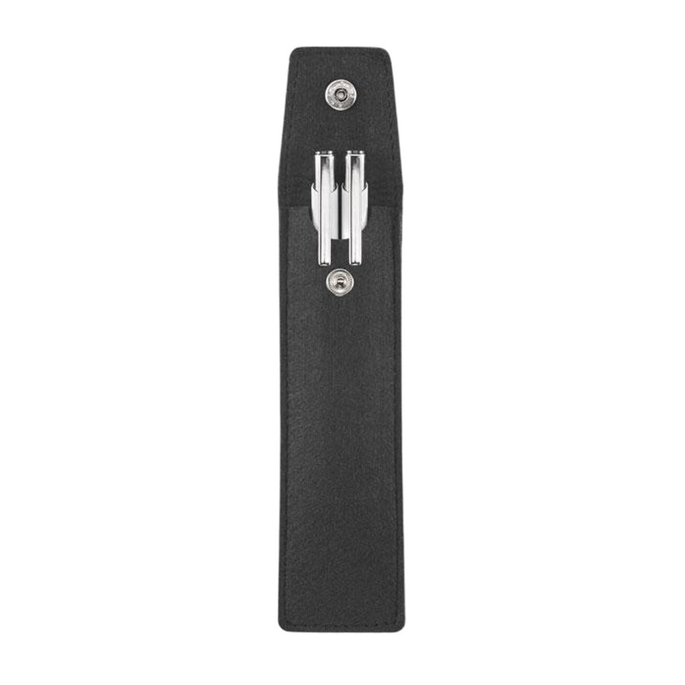 Black - Side - MidOcean Cencil RPET Felt Pencil Case