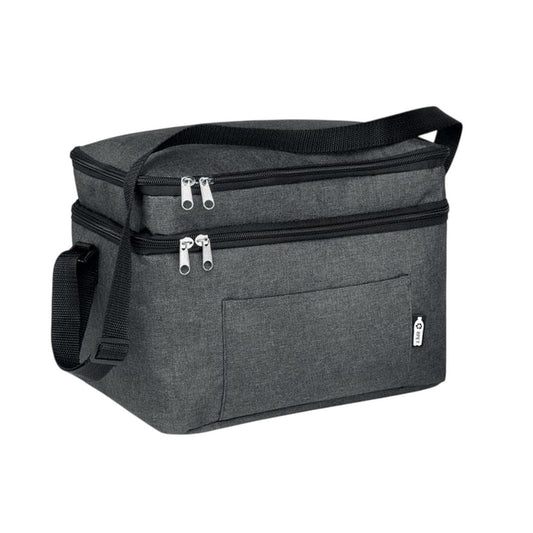 Black - Front - MidOcean Icecube RPET Cooler Bag