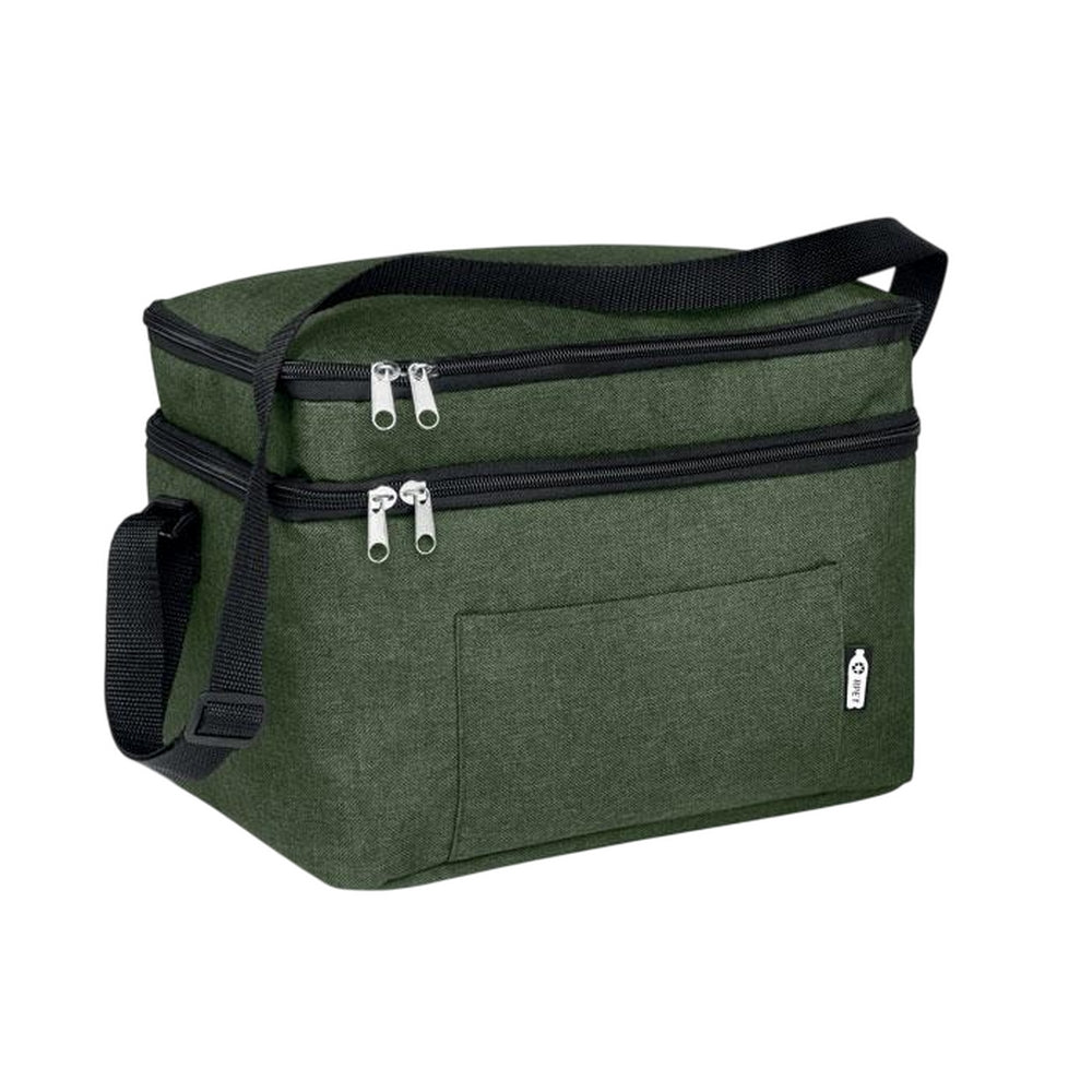 Dark Green - Front - MidOcean Icecube RPET Cooler Bag