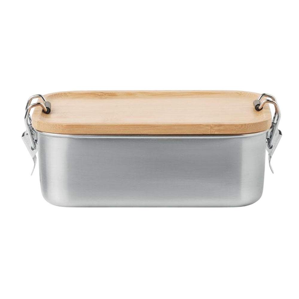 Wood - Front - MidOcean Sonabox Stainless Steel 750ml Lunch Box