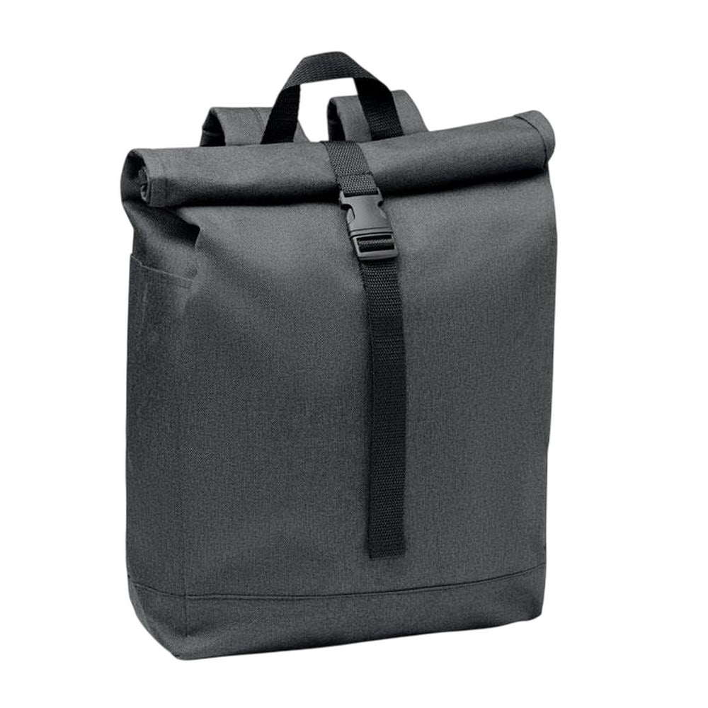 Black - Lifestyle - MidOcean Udine Two Tone RPET Backpack