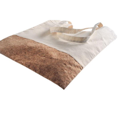 Beige - Back - MidOcean Illa Cotton Shopper Bag