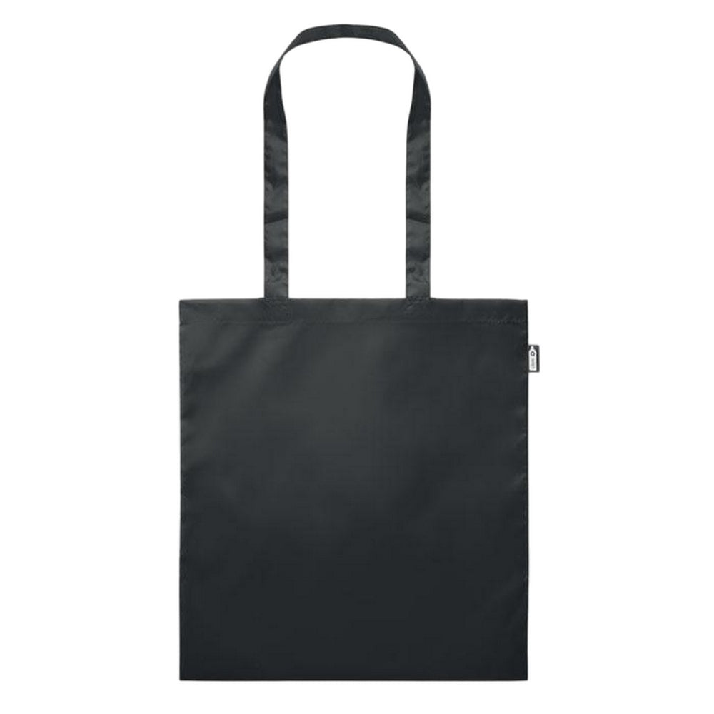 Black - Front - MidOcean Totepet RPET Shopper Bag