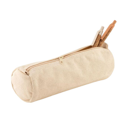 Beige - Back - MidOcean Natu Cotton Pencil Case