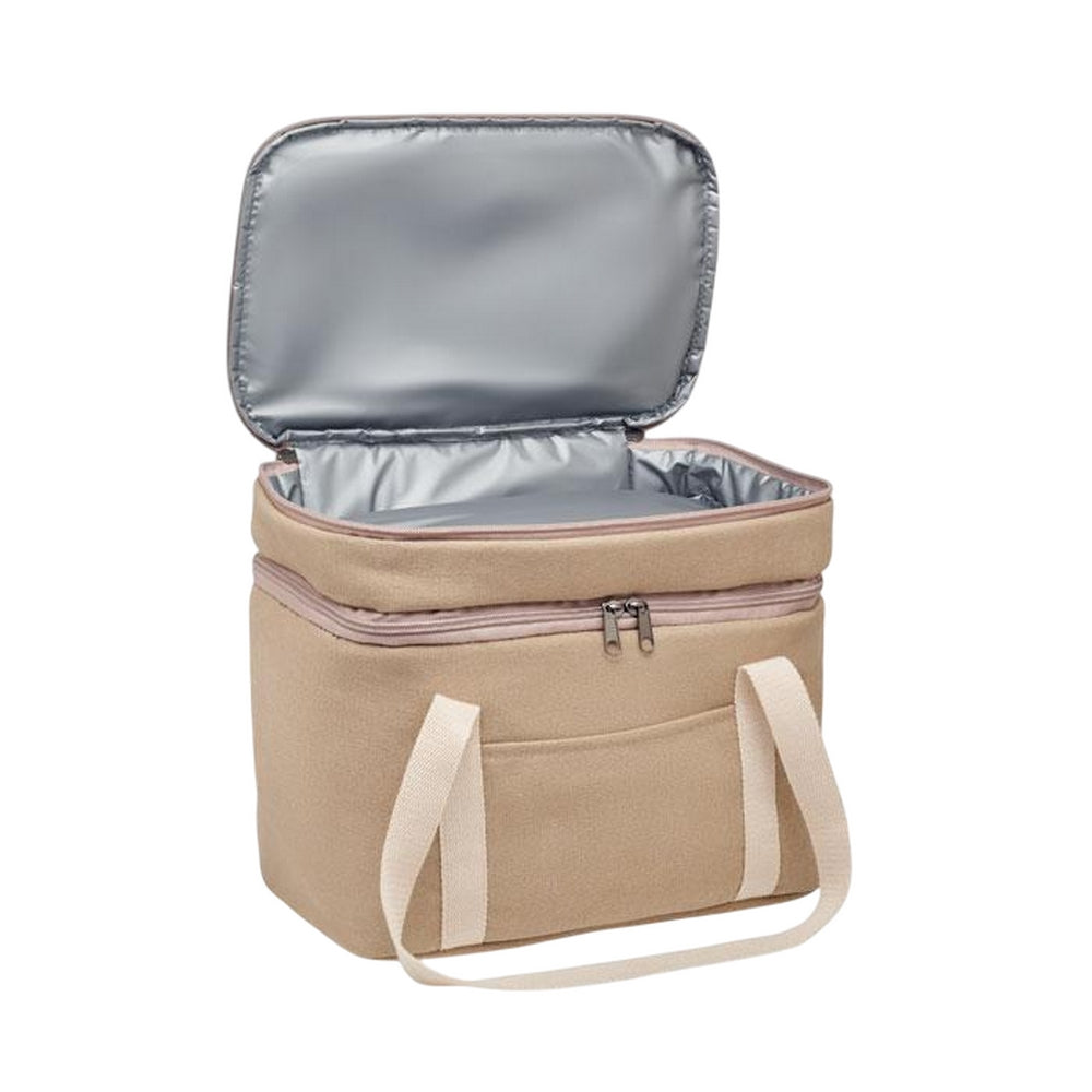 Beige - Back - MidOcean Kecil Top Cooler Bag