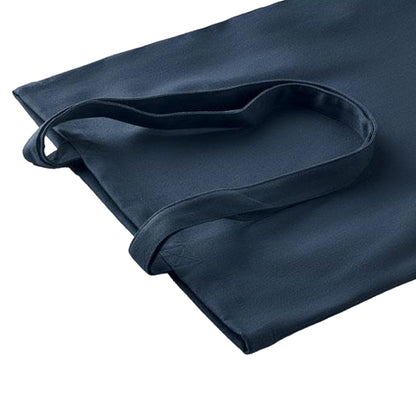 French Navy - Back - MidOcean Rassa Canvas Shopper Bag