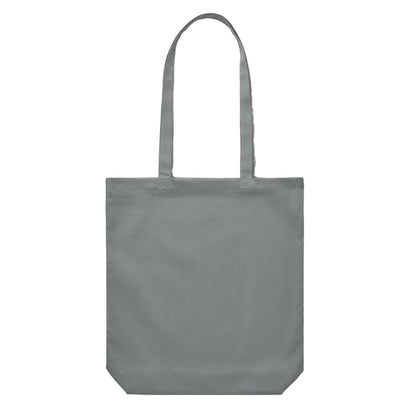 Grey - Back - MidOcean Rassa Canvas Shopper Bag