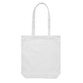 White - Back - MidOcean Rassa Canvas Shopper Bag