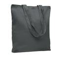 Stone Grey - Front - MidOcean Rassa Canvas Shopper Bag