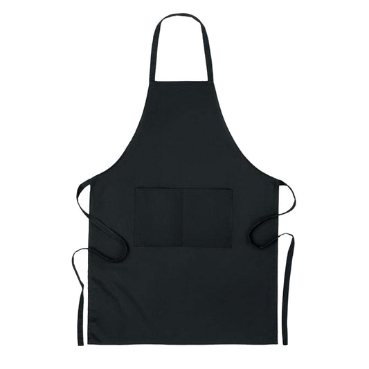 Black - Front - MidOcean Raipur Colour Organic Cotton Apron