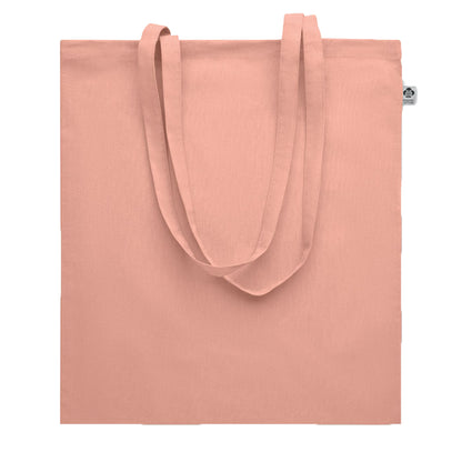 Orange - Front - MidOcean Onel Plain Organic Cotton Shopper Bag