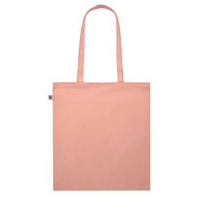 Orange - Back - MidOcean Onel Plain Organic Cotton Shopper Bag