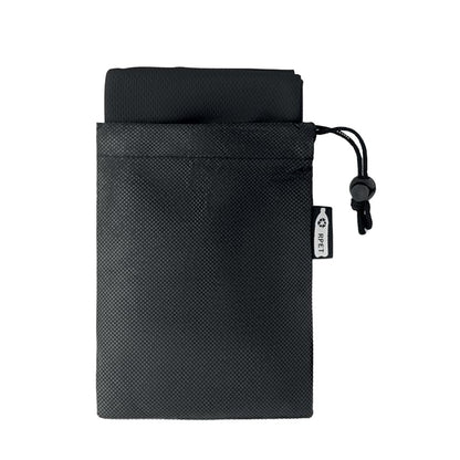 Black - Side - MidOcean Tuko RPET Sports Towel