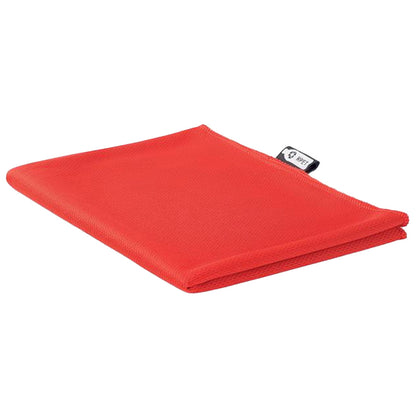 Red - Front - MidOcean Tuko RPET Sports Towel