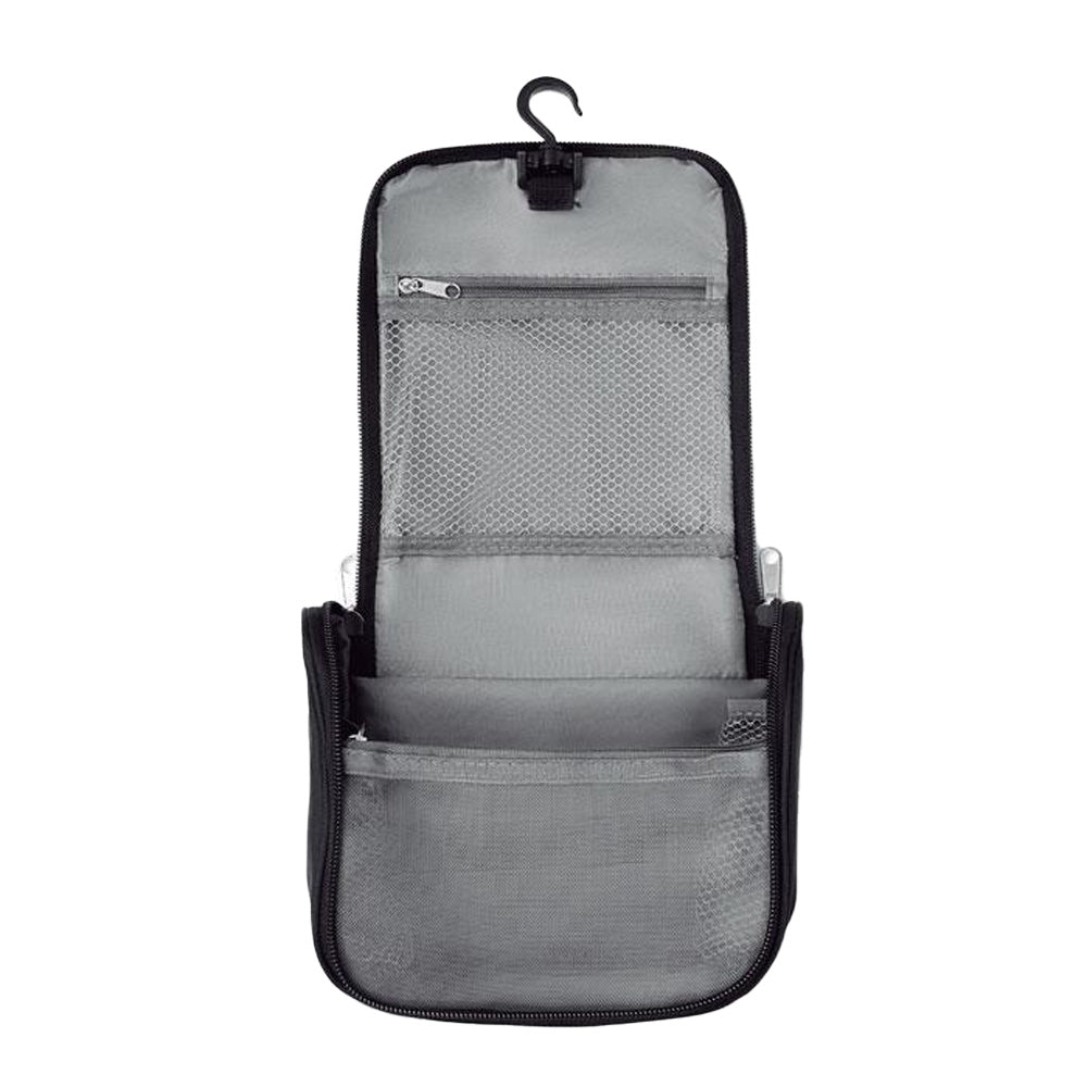Black - Back - MidOcean Bagomatic Hanging Cosmetic Bag