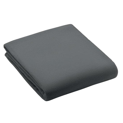 Stone Grey - Front - MidOcean Bogda RPET Fleece Blanket