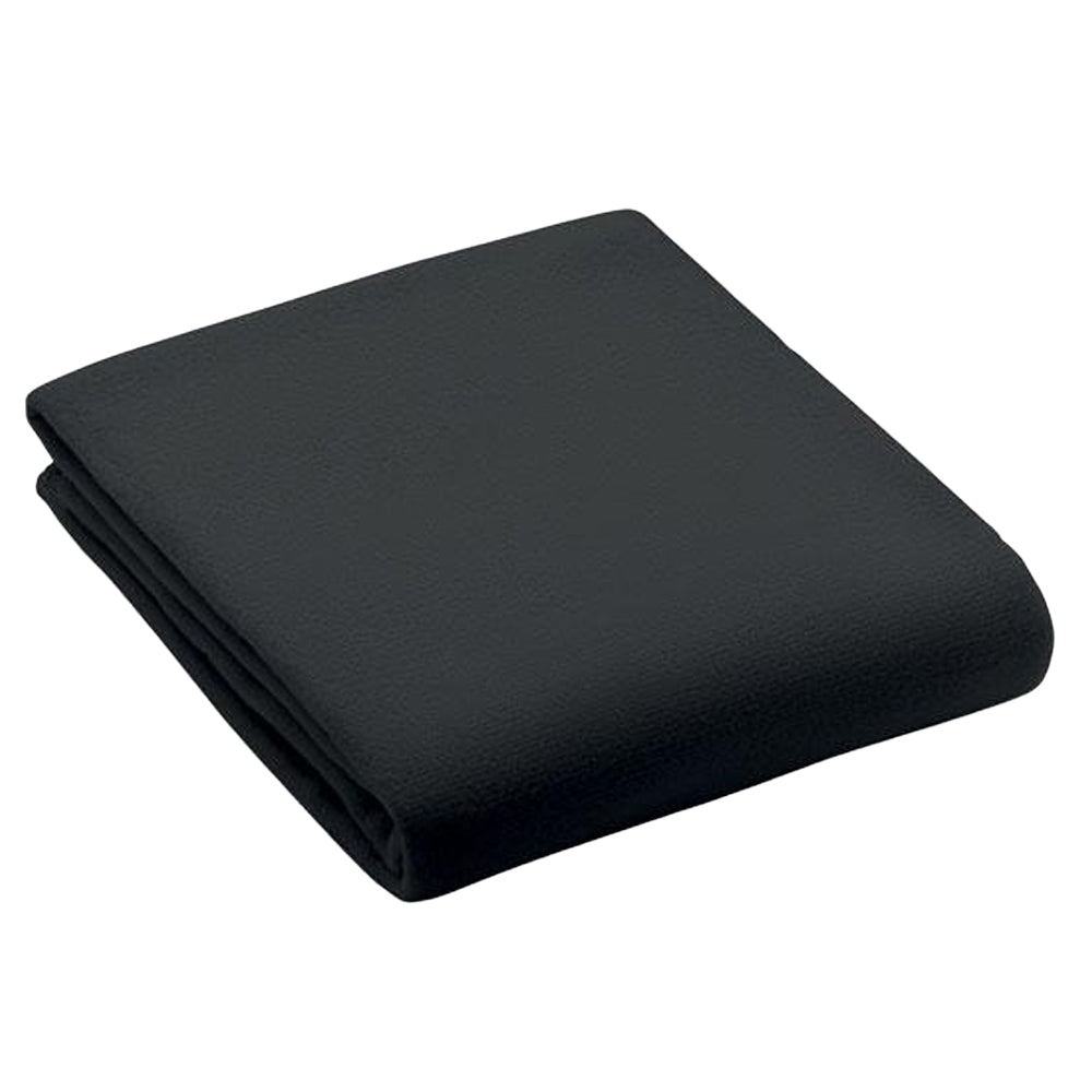 Black - Front - MidOcean Bogda RPET Fleece Blanket