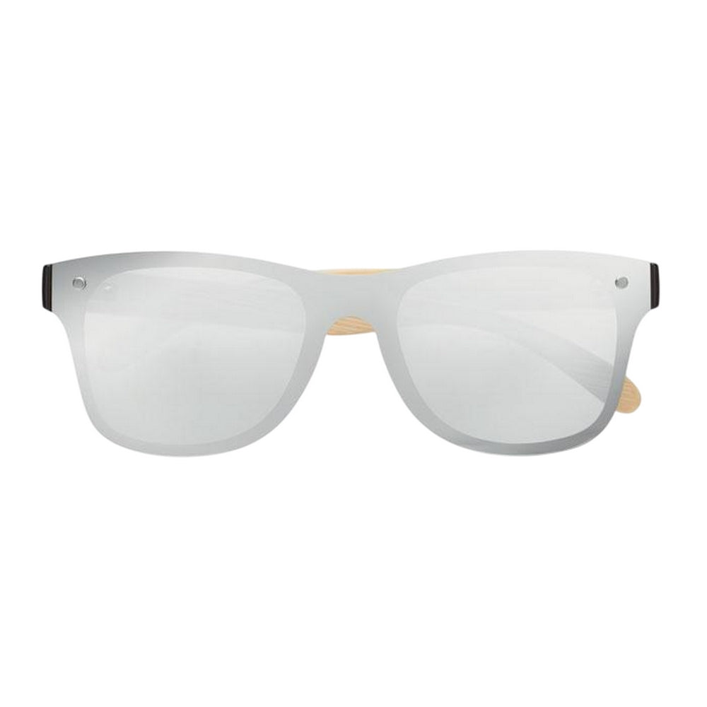Shiny Silver - Front - MidOcean Aloha Mirrored Sunglasses