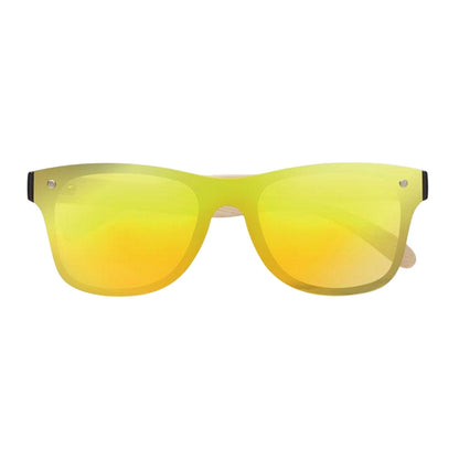 Yellow - Front - MidOcean Aloha Mirrored Sunglasses