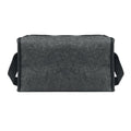 Stone Grey - Back - MidOcean Fooler RPET Felt Cooler Bag