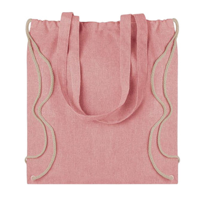 Red - Back - MidOcean Moira Duo Drawstring Bag