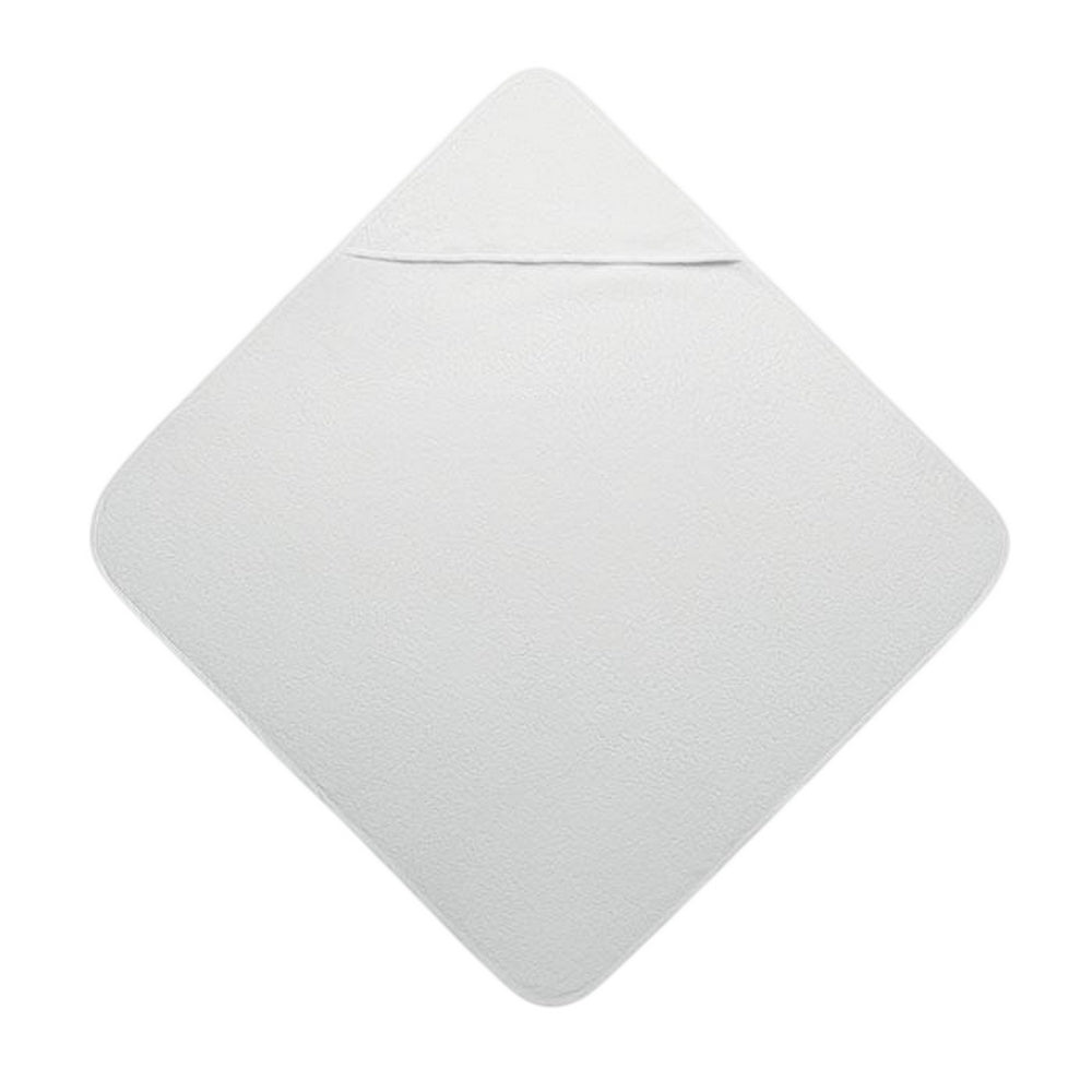 White - Back - MidOcean Baby Hugme Cotton Hooded Towel
