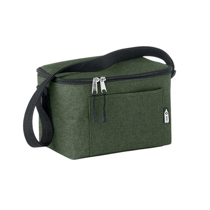 Dark Green - Side - MidOcean Cuba RPET Cooler Bag