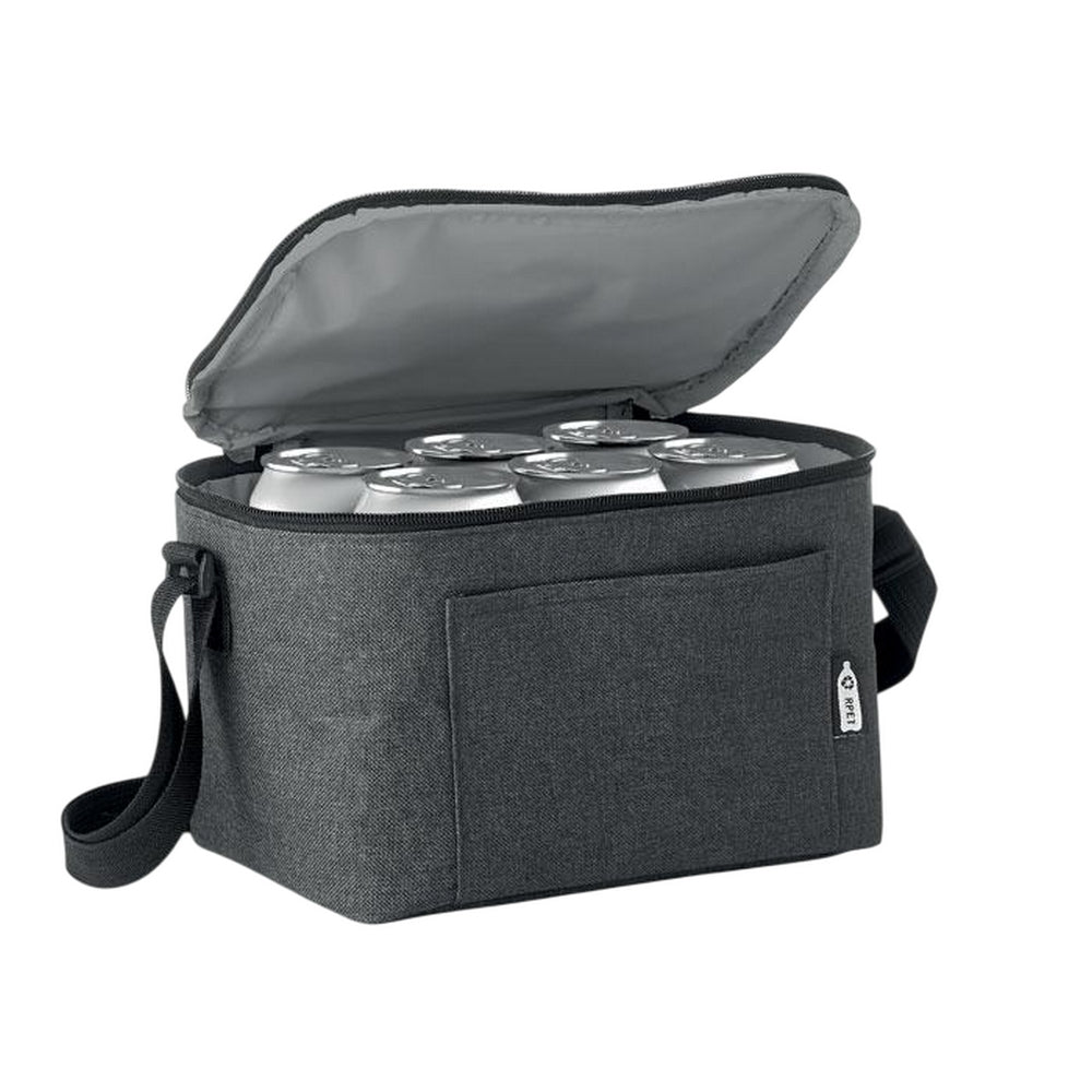 Black - Side - MidOcean Cuba RPET Cooler Bag