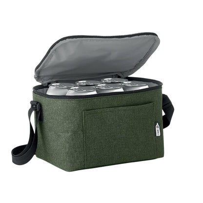 Dark Green - Lifestyle - MidOcean Cuba RPET Cooler Bag
