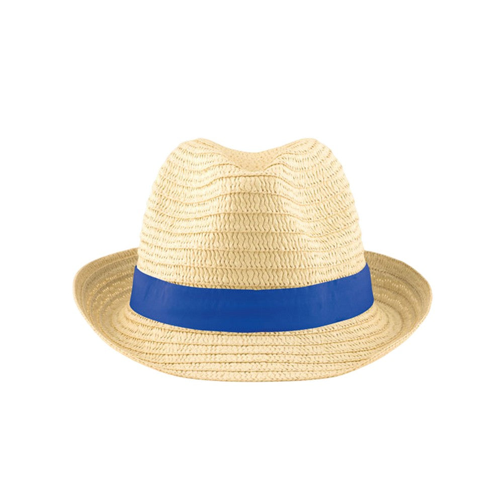 Royal Blue - Back - MidOcean Boogie Paperstraw Hat