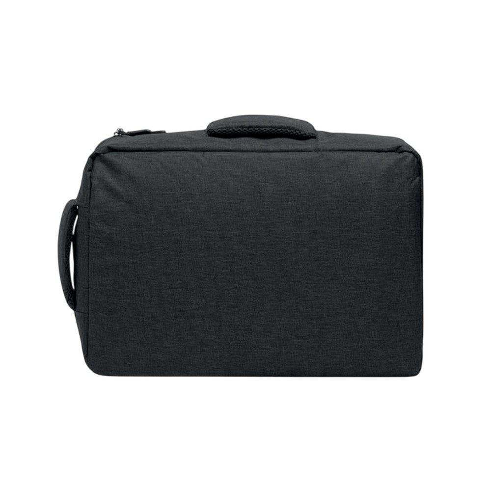 Black - Close up - MidOcean Laugar Slim Laptop Backpack