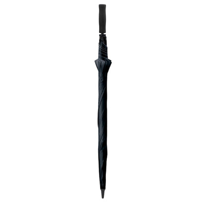 Black - Back - MidOcean Gruso Stick Umbrella