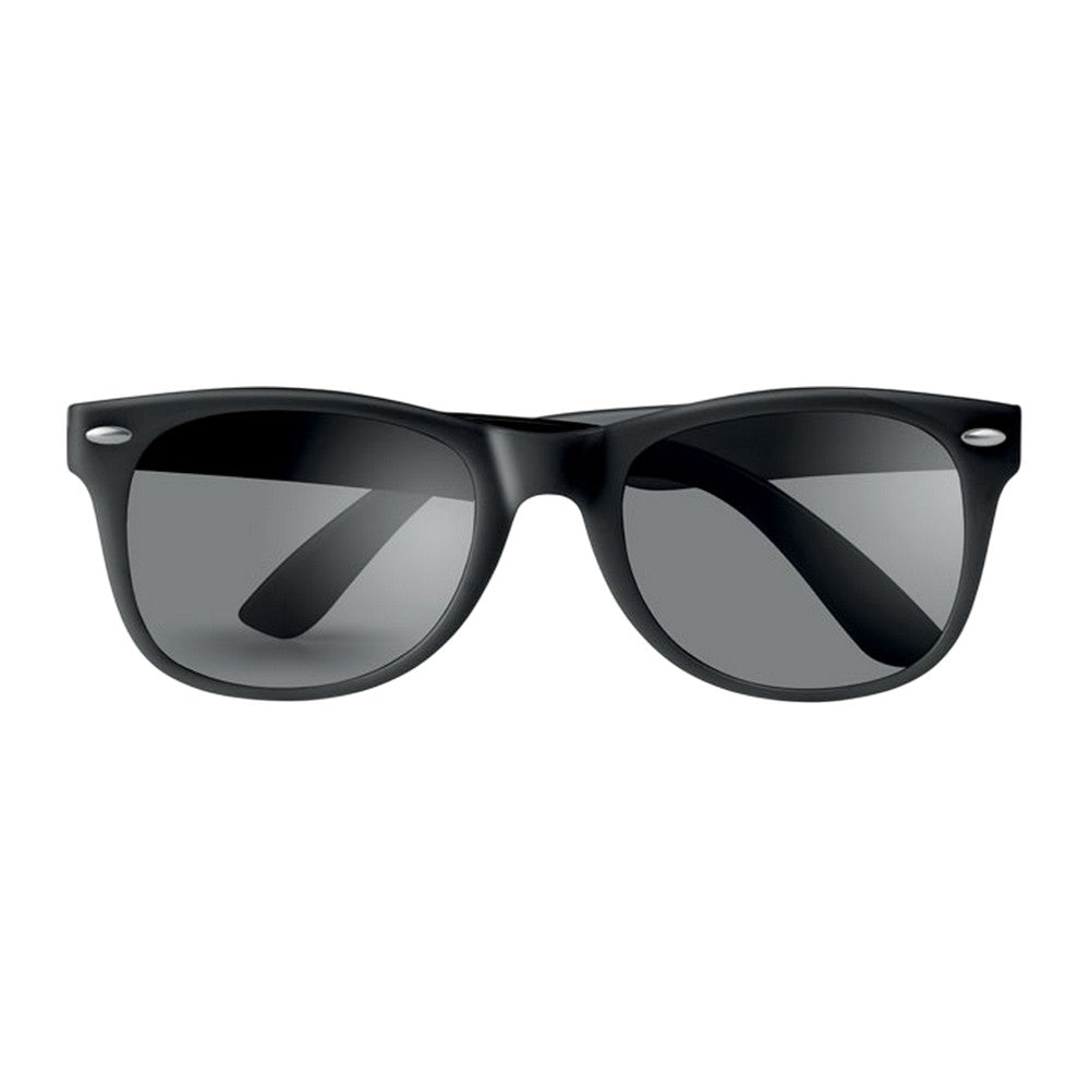 Black - Back - MidOcean America UV Protection Sunglasses