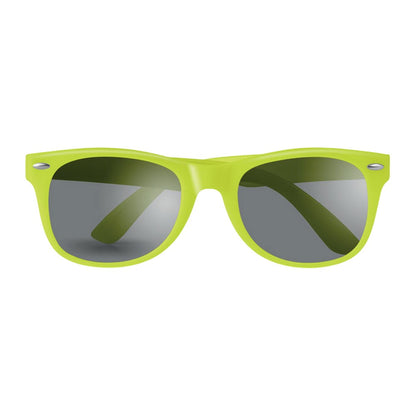 Lime - Back - MidOcean America UV Protection Sunglasses