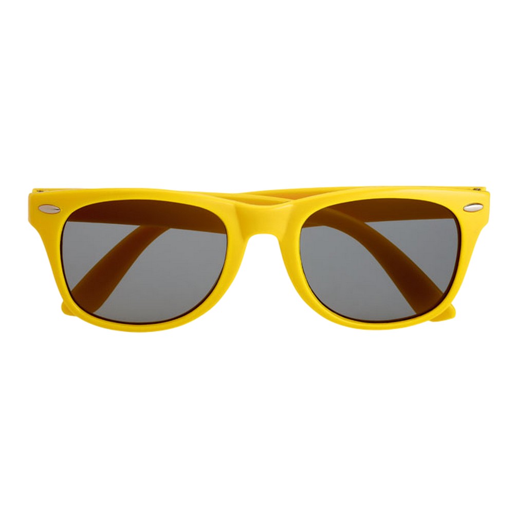 Yellow - Back - MidOcean America UV Protection Sunglasses