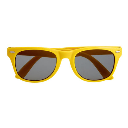 Yellow - Back - MidOcean America UV Protection Sunglasses