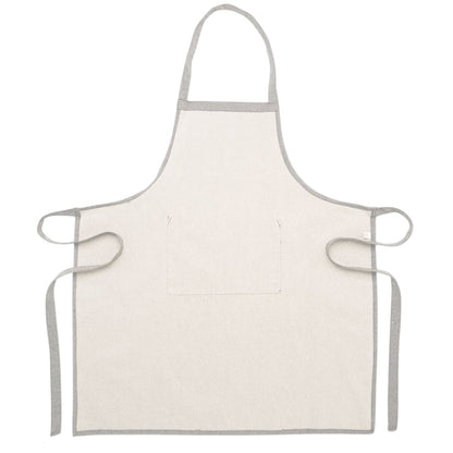 Grey - Back - MidOcean Cuina Recycled Cotton Chef Apron