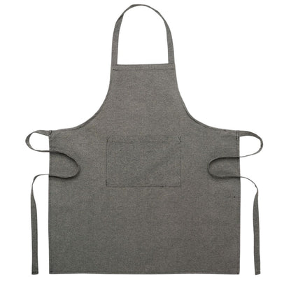 Black - Front - MidOcean Cuina Recycled Cotton Chef Apron