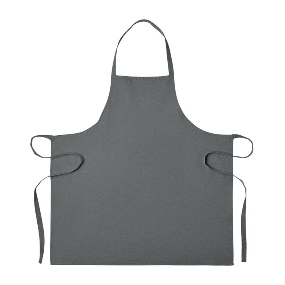 Black - Side - MidOcean Cuina Recycled Cotton Chef Apron