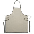 Black - Back - MidOcean Cuina Recycled Cotton Chef Apron