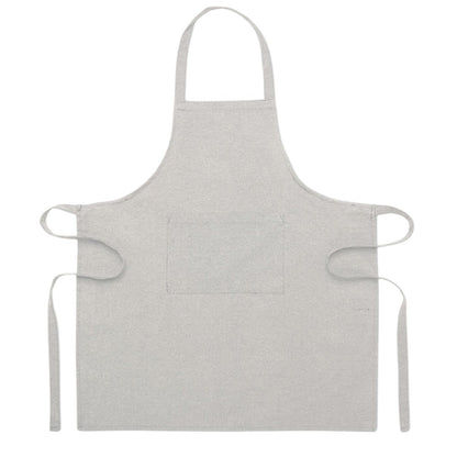 Grey - Front - MidOcean Cuina Recycled Cotton Chef Apron