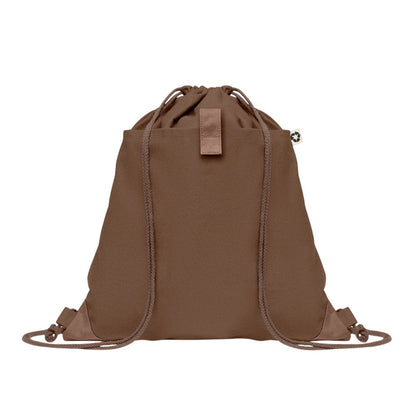 Earth - Side - MidOcean Panda Recycled Cotton Drawstring Bag