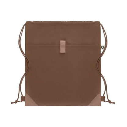 Earth - Front - MidOcean Panda Recycled Cotton Drawstring Bag