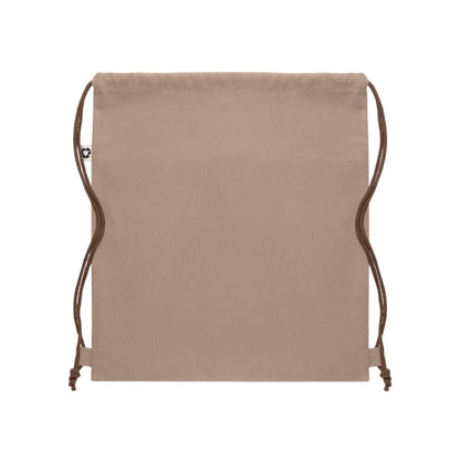 Rope - Back - MidOcean Panda Recycled Cotton Drawstring Bag