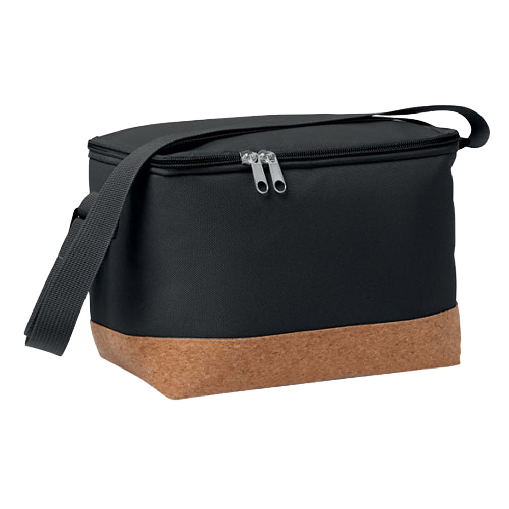 Black - Side - MidOcean Koeler RPET Cooler Bag