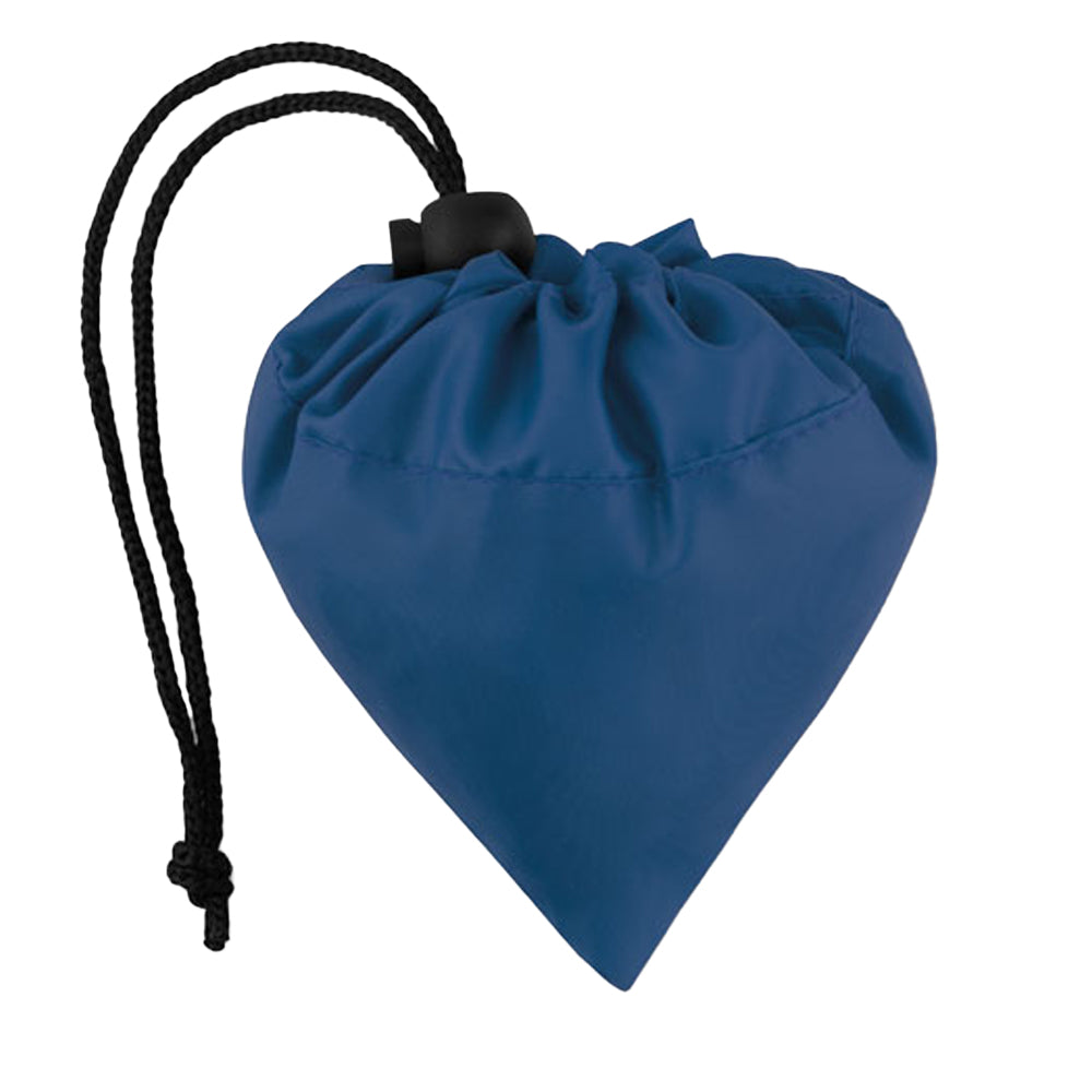 Blue - Back - MidOcean RPET Foldable Shopper Bag