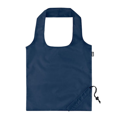 French Navy - Front - MidOcean RPET Foldable Shopper Bag